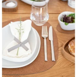 LINDDNA Tischwäsche|Halloween|Tischset L 37x44 cm Curve Hippo nature