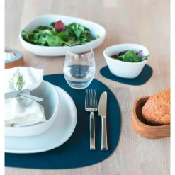 Tischset L 37x44 cm Curve Nupo midnight blue<LINDDNA Outlet