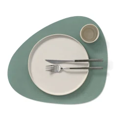 Tischset L 37x44 cm Curve Nupo pastellgrün<LINDDNA New