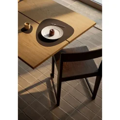 Tischset L 37x44 cm Curve Corduroy hazel<LINDDNA Clearance