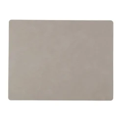 LINDDNA Sommertafel|Weihnachten|Tischset L 35x45 cm Square Nupo light grey