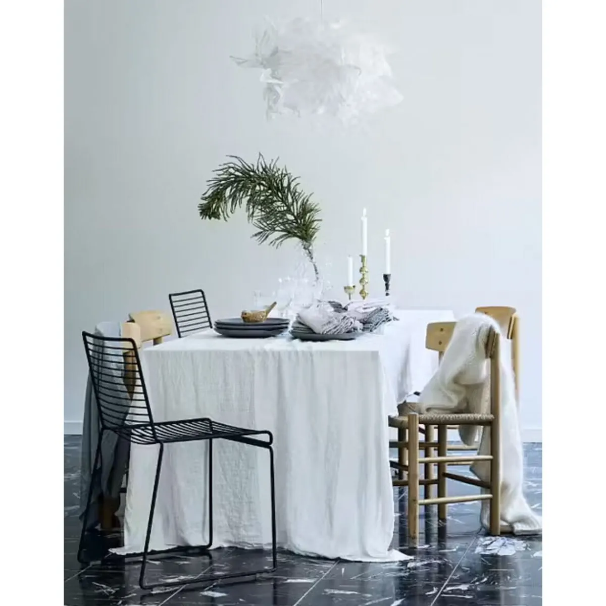 Tischdecke 145x300 cm Lovely Off-White<Lovely Linen Clearance