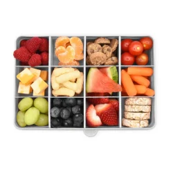 Melii Brotdosen|Snackle Box 1,37 l grau