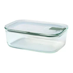 Mepal Brotdosen|Glas Frischhaltedose 1,0 l EasyClip Nordic Sage