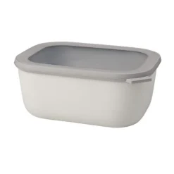 Mepal Brotdosen|Multi Bowl cirqula 3000ml rechtig flach nordic white
