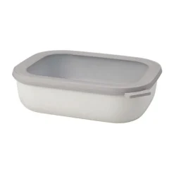 Multi Bowl cirqula 2000ml rechtig flach nordic white<Mepal
