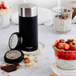 Universalmühle 3in1 18 cm schwarz<Microplane Best