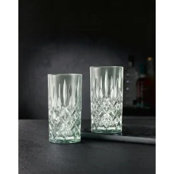 Longdrinkglas 2er-Set Noblesse Mint<Nachtmann Hot