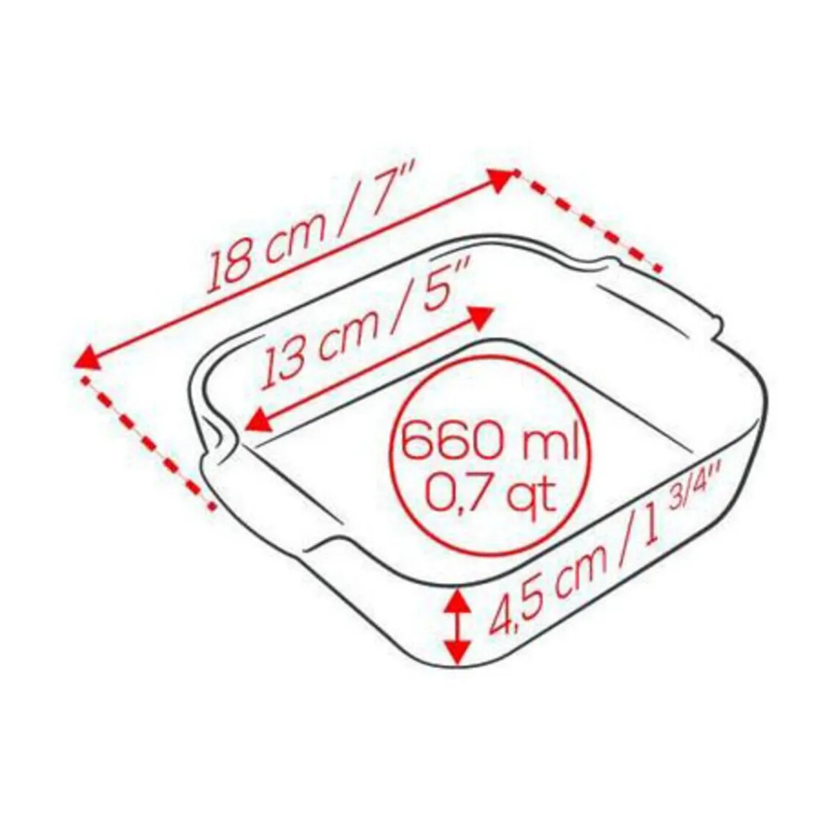 Peugeot Backformen|Kochwelt Entdecken|Ofenschale 18x13 cm Appolia schiefergrau