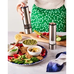 Peugeot Bestseller|Pfeffer- und Salzmühlen-Set 5-tlg. Elis Sense Duo Elektrisch u'Select edelstahl