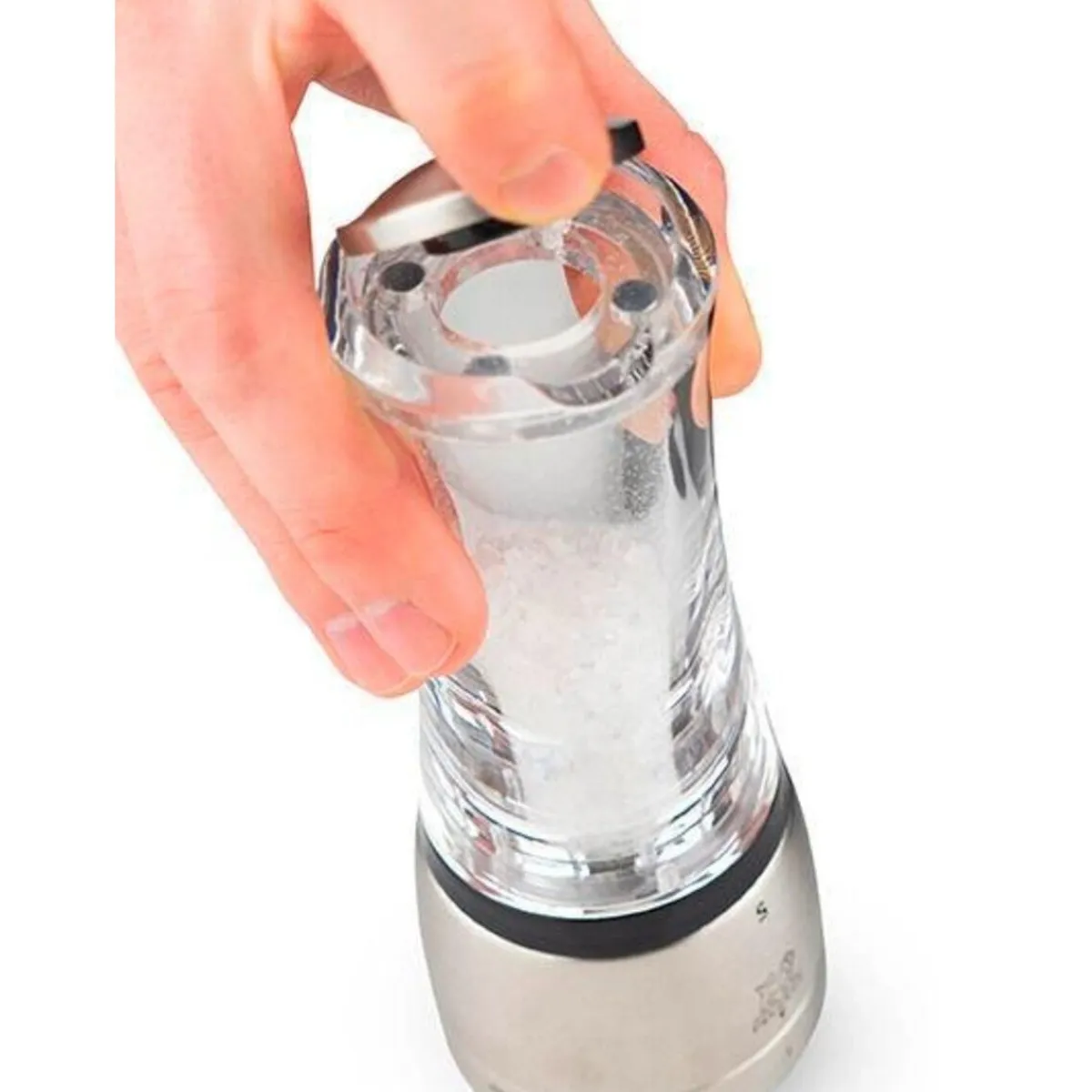 Salzmühle 21 cm Daman u‘Select Edelstahl/Acryl<Peugeot Sale