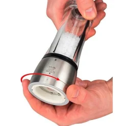 Salzmühle 21 cm Daman u‘Select Edelstahl/Acryl<Peugeot Sale