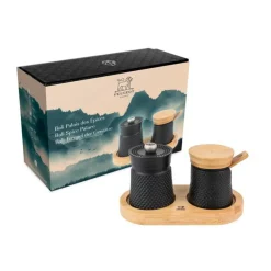 Tempel der Gewürze 3-tlg. Bali schwarz<Peugeot Hot