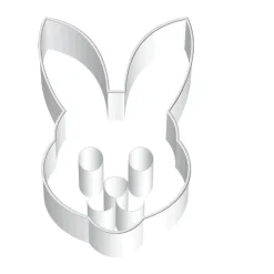 Ausstecher Edelstahl Hasenkopf 7 cm<RBV Birkmann Online