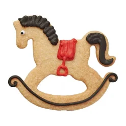 Ausstecher Edelstahl Schaukelpferd 7cm<RBV Birkmann Sale