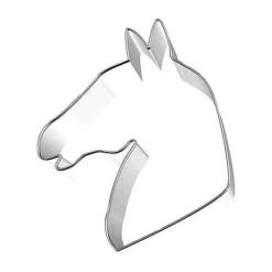 RBV Birkmann Kochwelt Entdecken|Backzubehör|Ausstecher Edelstahl Pferdekopf 7cm