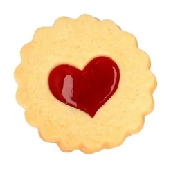 RBV Birkmann Kochwelt Entdecken|Backzubehör|Ausstecher Herz 5 cm Linzer silber