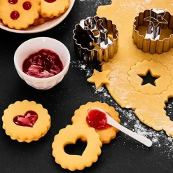 RBV Birkmann Kochwelt Entdecken|Backzubehör|Ausstecher Herz 5 cm Linzer silber