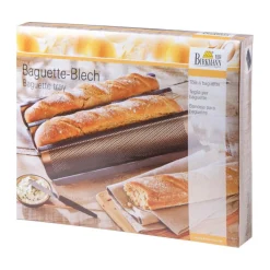 RBV Birkmann Kochwelt Entdecken|Backformen|Baguette-Blech 38x29 cm Laib & Seele anthrazit