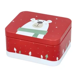 Gebäckdose S 12x10x6 cm Eisbär<RBV Birkmann
