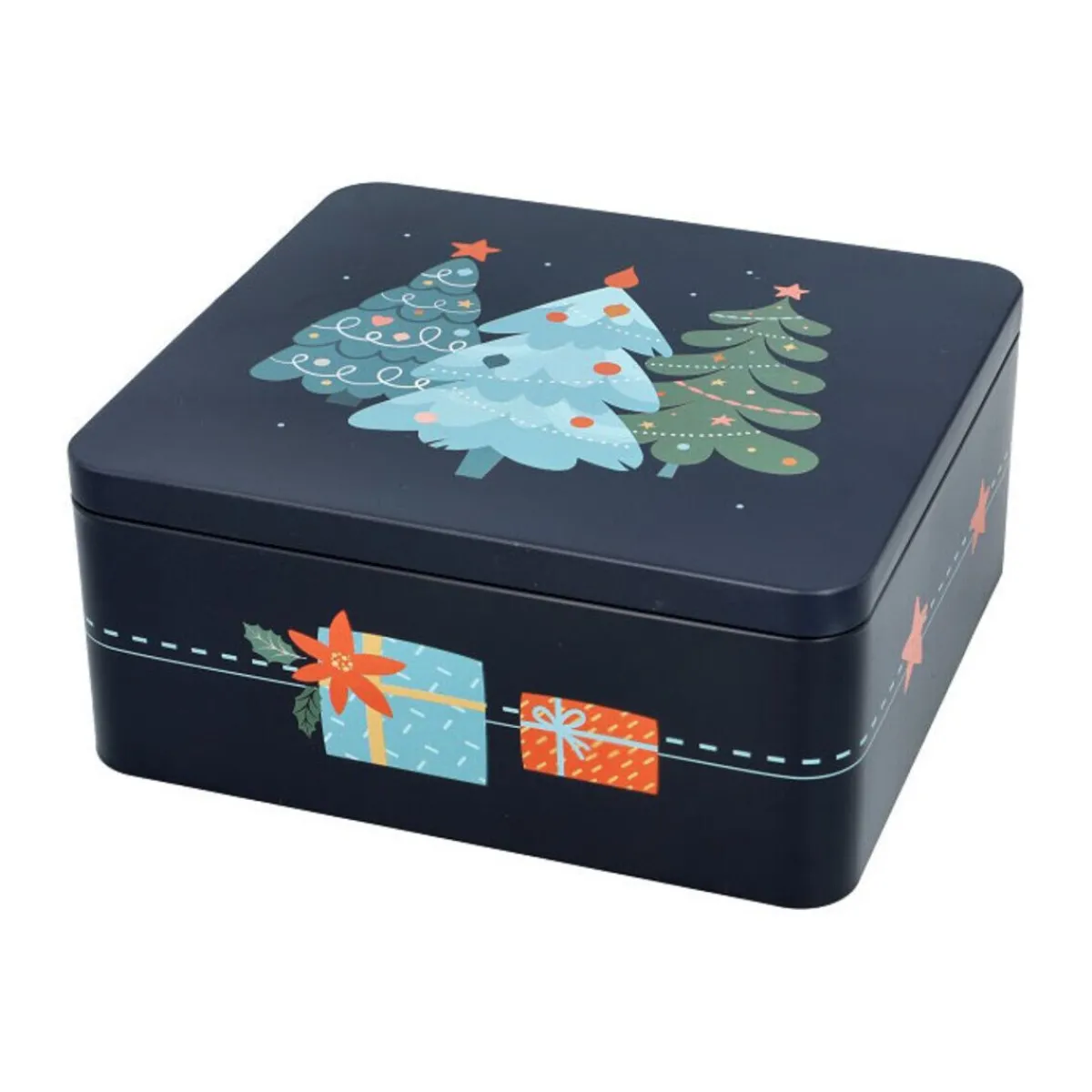 RBV Birkmann Weihnachtsbäckerei|Weihnachtsbäckerei|Gebäckdose XL 21x19x9 cm Christmas Night