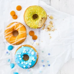 RBV Birkmann Kochwelt Entdecken|Backformen|Mini-Donut-Blech 26x37 cm Easy Baking grau