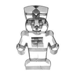 RBV Birkmann Plätzchen Ausstecher|Präge-Ausstecher Nussknacker 10 cm edelstahl