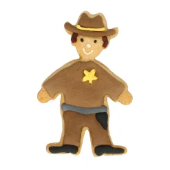 RBV Birkmann Backzubehör|Kochwelt Entdecken|Präge-Ausstecher Cowboy 8 cm edelstahl