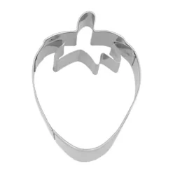 Präge-Ausstecher Erdbeere 6 cm edelstahl<RBV Birkmann Hot