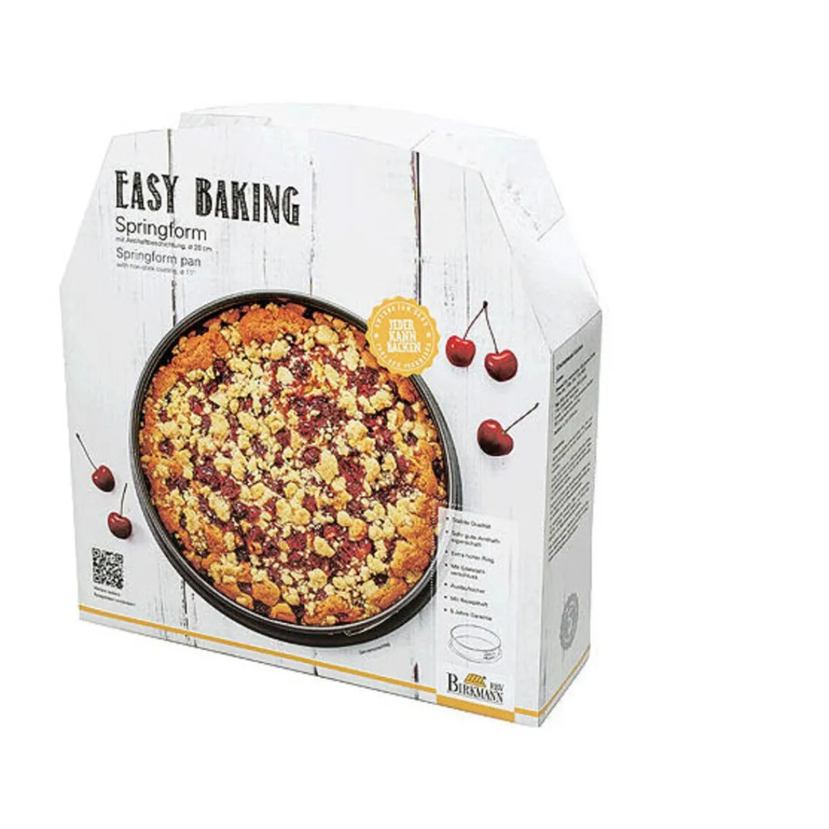 Springform 28 cm Easy Baking grau<RBV Birkmann