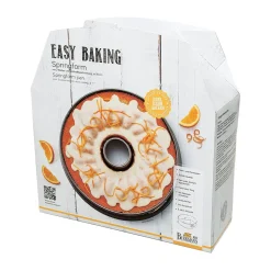Springform mit zwei Böden 28 cm Easy Baking grau<RBV Birkmann Best