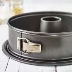 Springform mit zwei Böden 28 cm Easy Baking grau<RBV Birkmann Best