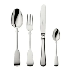Robbe & Berking Besteck Set 1 Person|4 tlg. Garnitur Spaten 925 Sterlingsilber