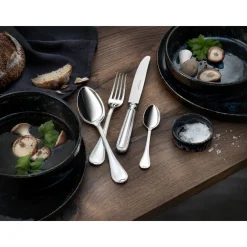 24 tlg. Garnitur Classic Faden 150 g versilbert<Robbe & Berking Sale