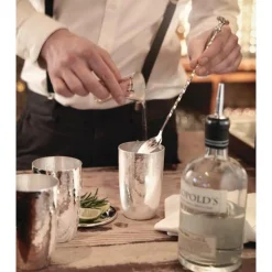 Barlöffel Martelé 90 g versilbert<Robbe & Berking Hot