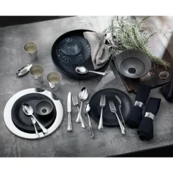 Menülöffel Alt Chippendale 925 Sterlingsilber<Robbe & Berking New