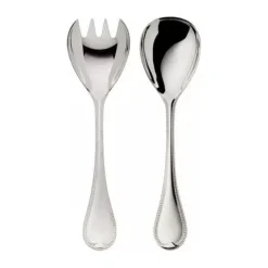 Salatbesteck klein Französisch Perl 150 g versilbert<Robbe & Berking Outlet