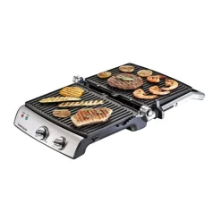 Rommelsbacher Kochwelt Entdecken|Grillen|Kontaktgrill KG 2020 35x33 cm 2000 W edelstahl
