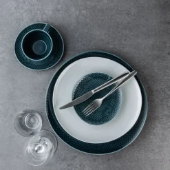 Rosenthal Frühstücksteller|Italienische Genüsse|Teller flach 16 cm Junto Ocean Blue