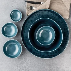 Rosenthal Frühstücksteller|Italienische Genüsse|Teller flach 16 cm Junto Ocean Blue