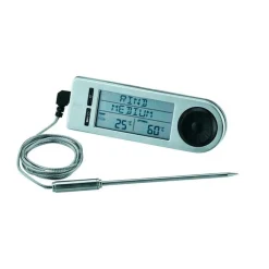 Bratenthermometer 23 cm silber<Rösle Best
