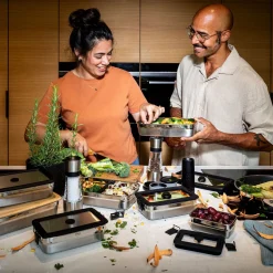 Dose 1,0 l Flexx 2Go edelstahl<Rösle