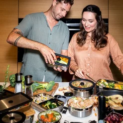 Dose 1,0 l Flexx 2Go edelstahl<Rösle