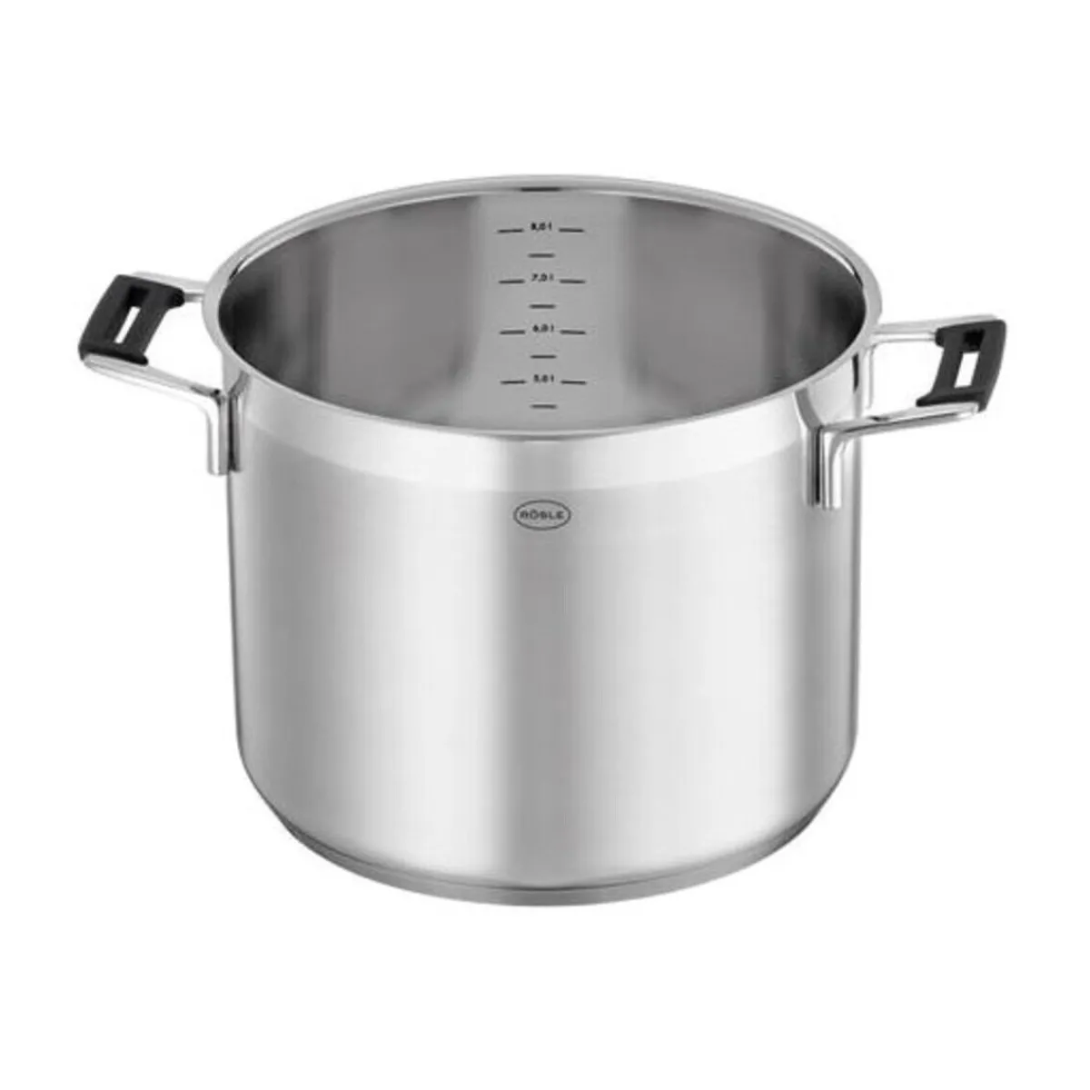 Rösle Italienische Genüsse|Kochtopf 24cm mit Silikonranddeckel SILENCE PRO