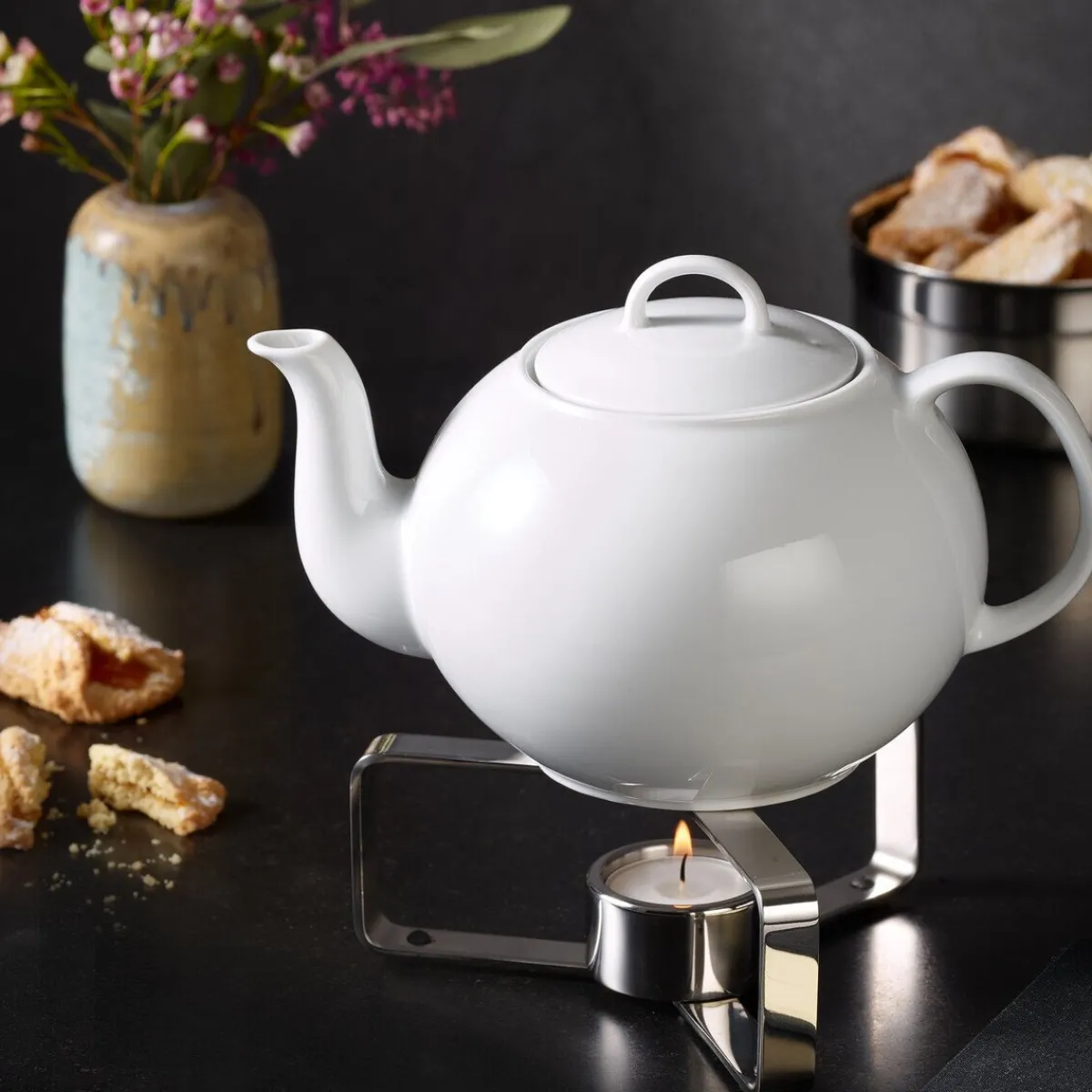 Rösle Stövchen|Stövchen Edelstahl