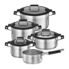Rösle Bestseller|Topf-Set 5-tlg. Silence Pro schwarz