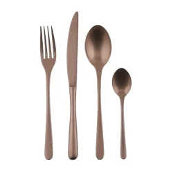 Besteck-Set 24-tlg. Taste Mirror PVD Copper<Sambonet Best