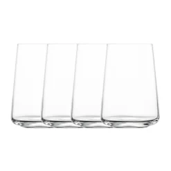 Schott Zwiesel Wassergläsersets|Gläser Set|Allroundbecher 4-tlg. MioVino mit Moussierpunkt klar