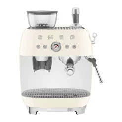Smeg Espressomaschinen|Espressomaschine mit Mahlwerk EGF03 2 Tassen 1650 W 50’s Style creme