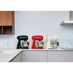 Küchenmaschine SMF03 4,8 l 800 W 50's Style schwarz<Smeg Sale